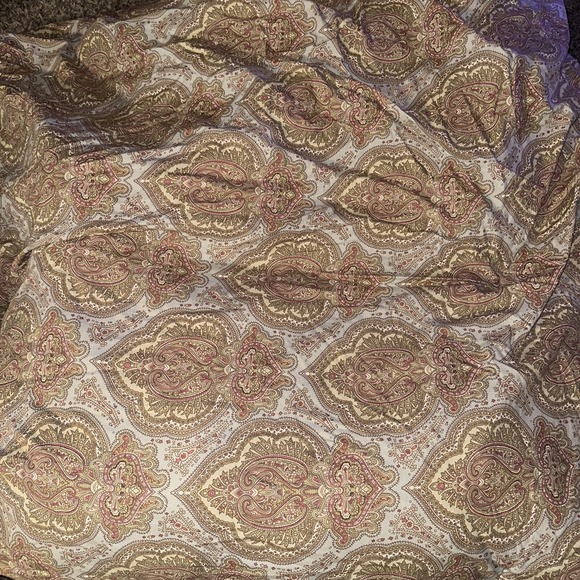 Ralph Lauren Other - Ralph Lauren FULL/QUEEN Comforter Reversible Medallion Paisley Check Blue Green